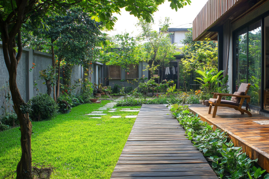 Cara Membuat Taman Rumah Lebih Sejuk dan Asri