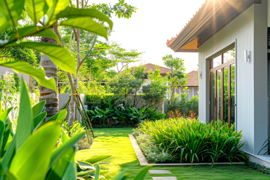 5 Tips Merawat Taman Saat Musim Panas Agar Tetap Hijau dan Estetik